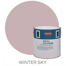 Protek Royal Exterior Paint 1 Litre - Winter Sky