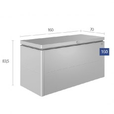 5 x 2 Biohort LoungeBox 160 - Dimensions