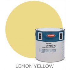 Protek Royal Exterior Paint 2.5 Litres - Lemon Yellow