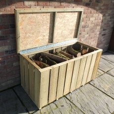 4 x 2 (1.27m x 0.56m) Shire Pressure Treated Log Box - Sawn Timber