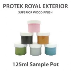 Protek Royal Exterior Paint 125ml - Anthracite Grey Colour Sample Pot