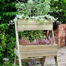 Forest Compact Cascade Planter - Front Facing