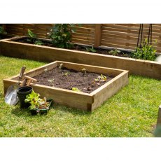 3 x 3 (0.90m x 0.90m) Caledonian Small Raised Bed - Pressure Treated