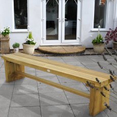 6ft (1.8m) Forest Double Sleeper Bench - Pressure Treated