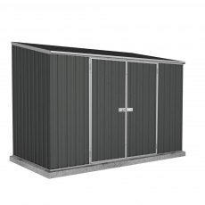 10 x 5 (3.00m x 1.52m) Mercia Absco Space Saver Pent Metal Shed in Monument