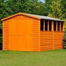 12 x 6 (3.59m x 1.83m) Shire Overlap Shed