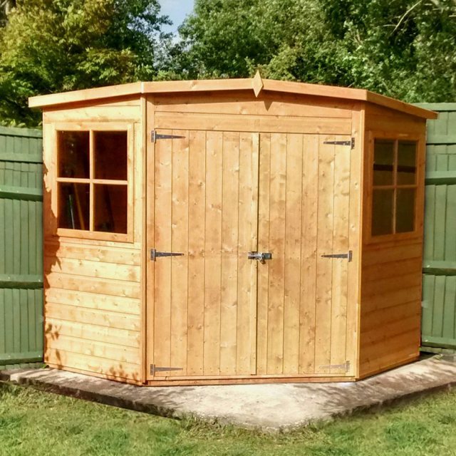Shire Corner Shed - Dimensions