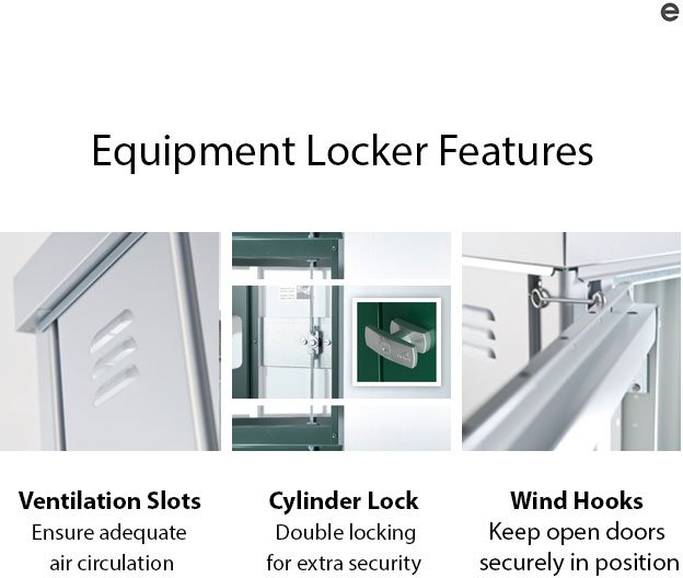 Biohort Equipment Locker 90 - Features