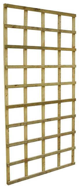 3ft by 6ft (910mm x 1830mm) Forest Heavy Duty Trellis - Isoalated 3/4 view