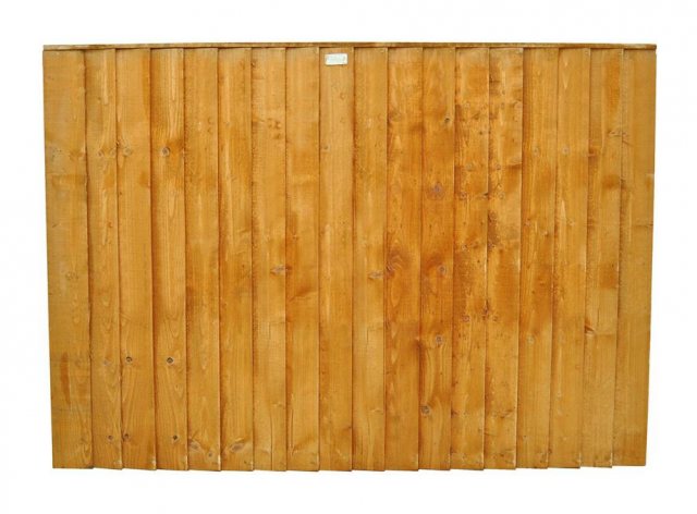 4ft High (1230mm) Forest Featheredge Fence Panel