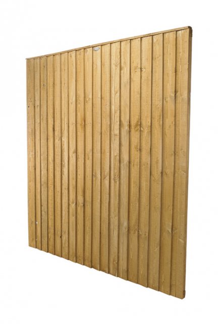 5ft High (1540mm) Forest Featheredge Fence Panel