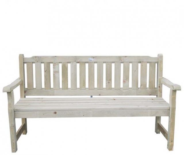 Forest Rosedene 5ft Bench - Pressure Treated - isolated view