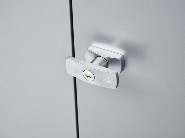 Biohort Patio Romeo Locker - Large - Door lock
