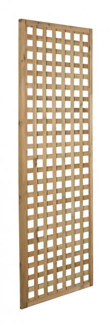 2ft High Forest Premium Framed Trellis - Pressure Treated - isolated angled view