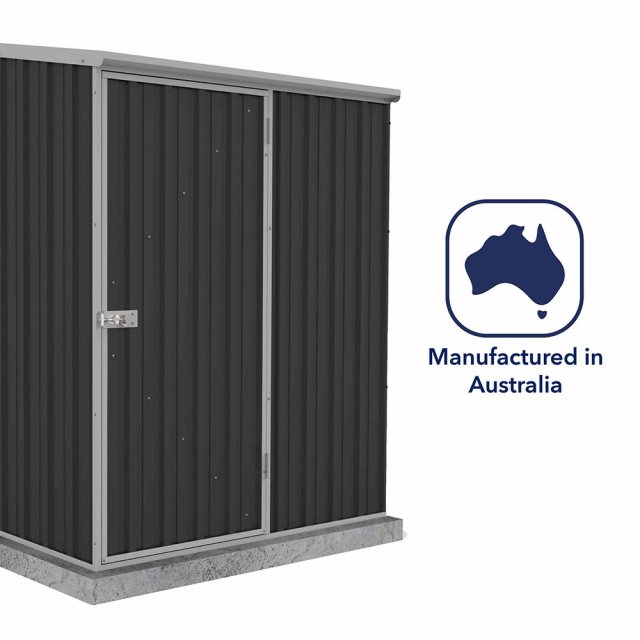 5x3 Mercia Absco Space Saver Metal Shed in Monument - manufactured in Australia