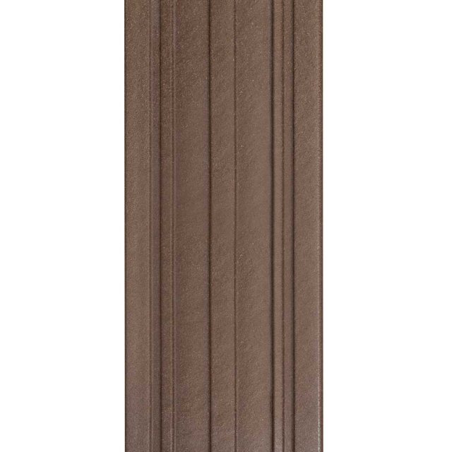 Forest Ecodek Composite Deck Kit in Brown - 2.4m x 2.4m - close up of grain feature