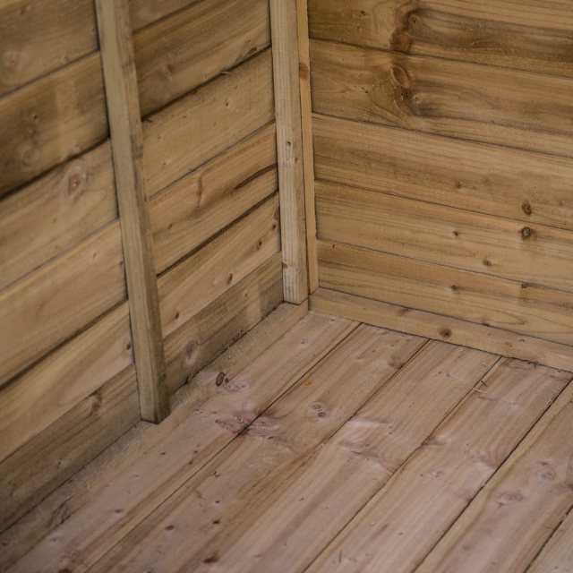 6 x 4 Forest Oakley Summerhouse - Pressure Treated - Boarded floor
