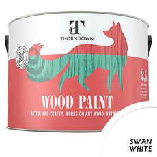 Thorndown Wood Paint 2.5 Litres - Swan White - Pot Shot